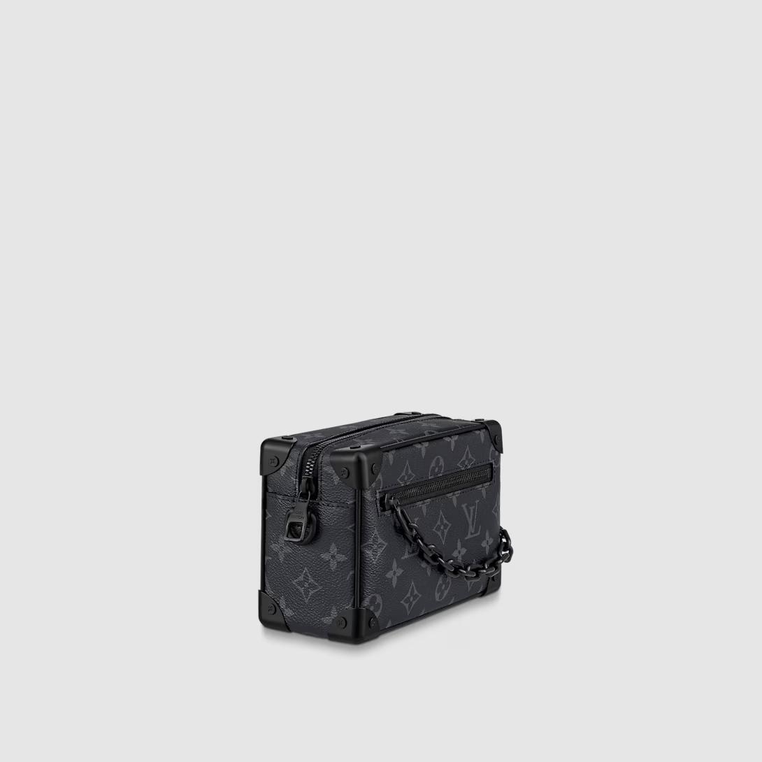 Túi Louis Vuitton Mini Soft Trunk Monogram Eclipse Nam Đen